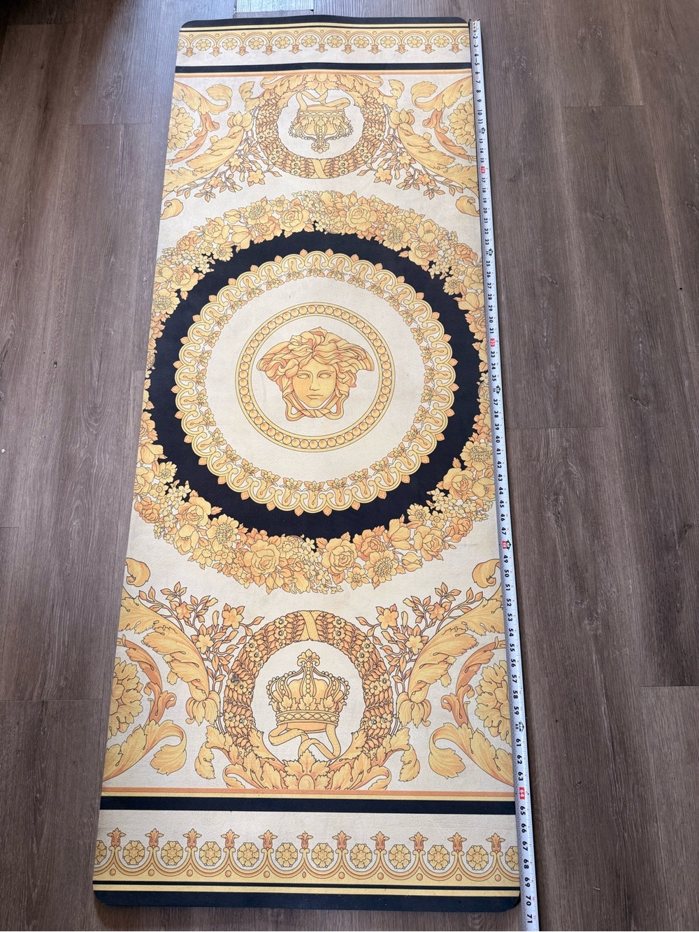 Versace Yoga Mat/ Used. See photos